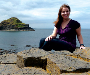 Michelle Everson, a global studies major with a concentration in conflict resolution, spent her summer in Northern Ireland.