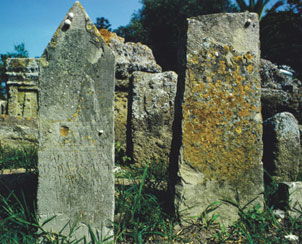 Carthaginian gravestones.