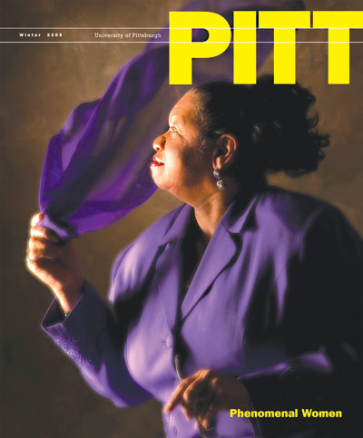 The Winter 2009 issue of Pitt Magazine with profiles honoring 12 of Pitt’s phenomenal women.