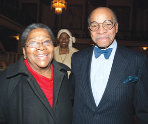 Vernell Lillie, documentary narrator, founder and artistic director of Pitt’s Kuntu Repertory Theatre, and associate professor emeritus of Africana Studies at Pitt; and attorney Eric Springer, former Pitt faculty member and Courier columnist.