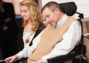 Neil Alexander and his daughter, Abby