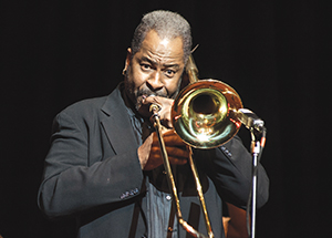 Trombonist Clifton Anderson