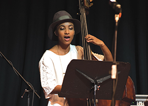 Grammy award-winning bassist Esperanza Spalding