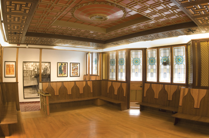 TURKISH-ROOM5 The room, designed to represent the main room in a traditional Turkish house with seating along the walls, is the newest addition to Pitt’s 27 existing Nationality Rooms, all but two of which serve as functioning classrooms for Pitt students. Planning for the room began in 2001.