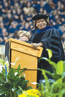 Vice Provost for Student Affairs Kathy W. Humphrey